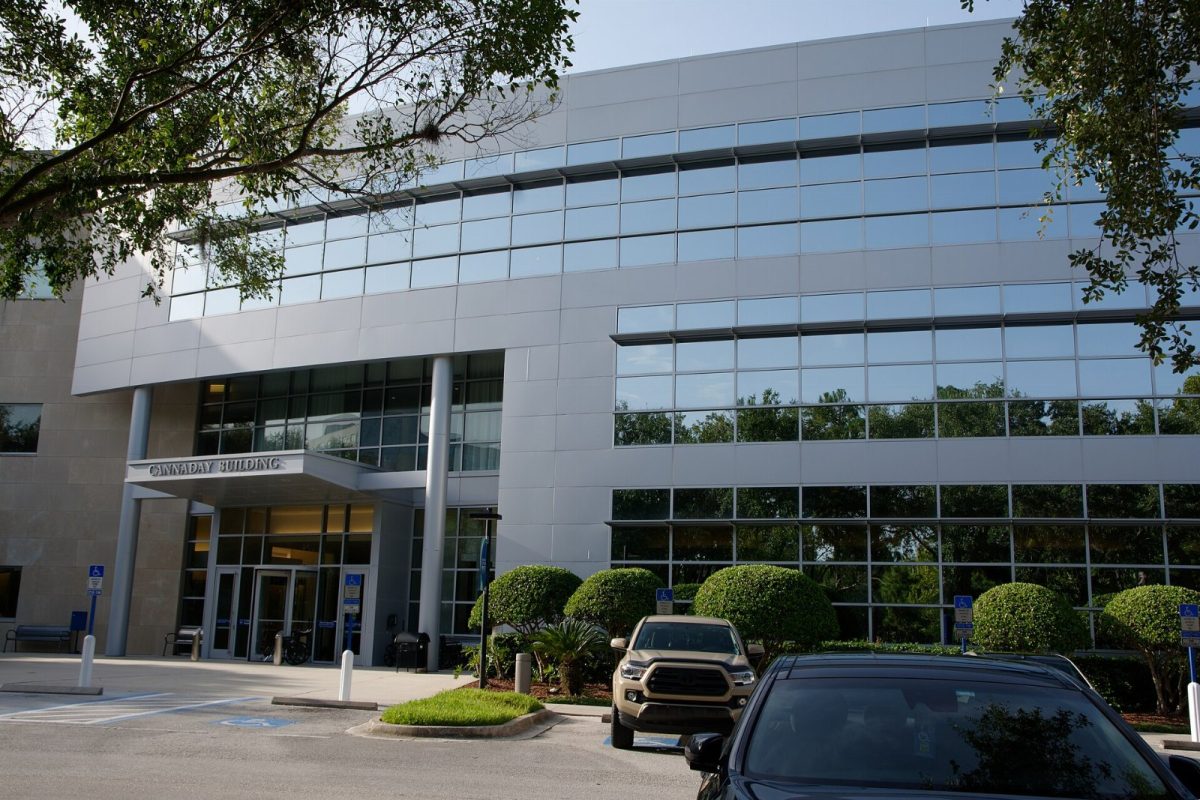 The Cannaday Building on the Mayo Clinic campus in Jacksonville.