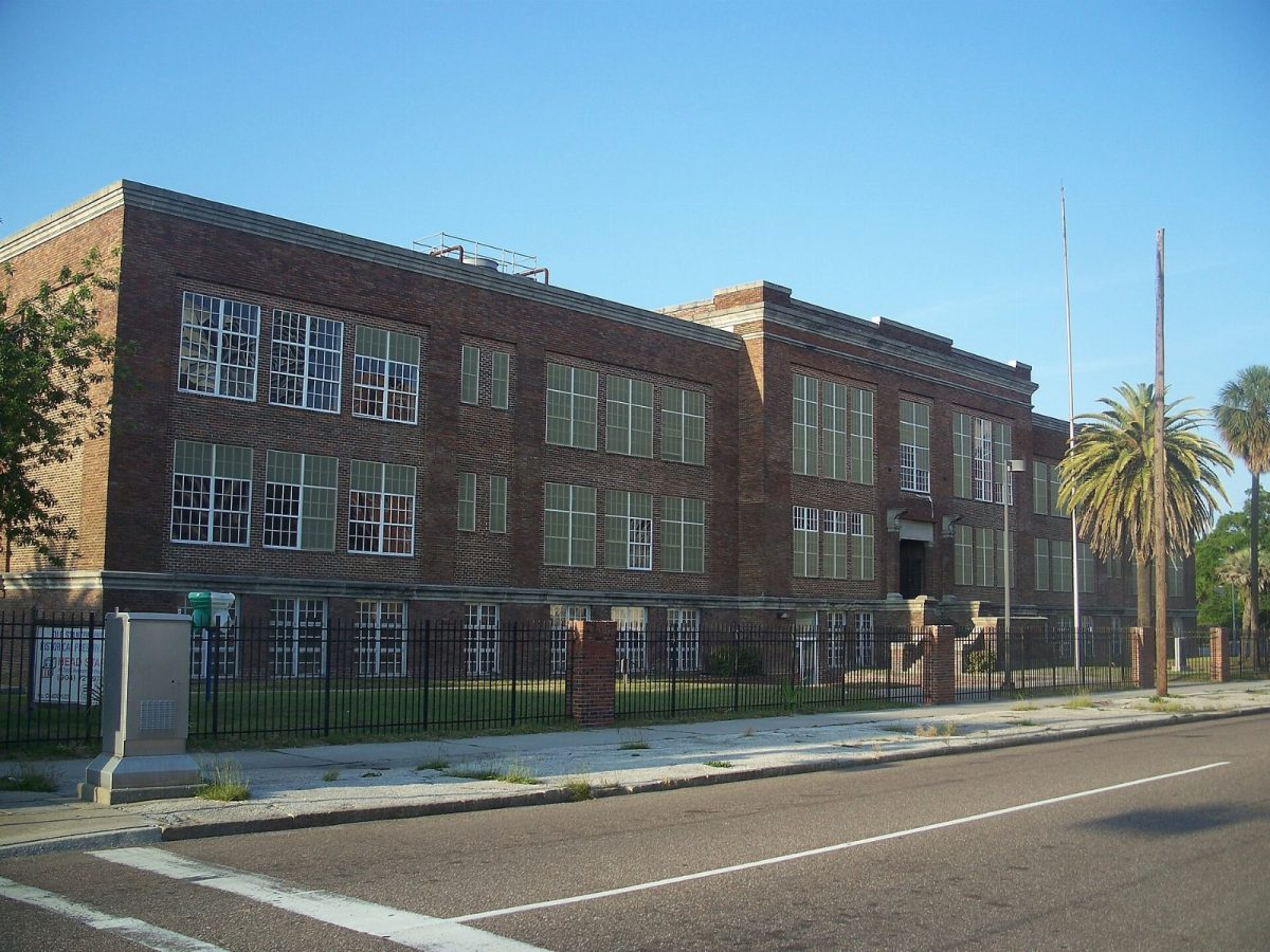 The historic Edwin M. Stanton School building in Jacksonville.