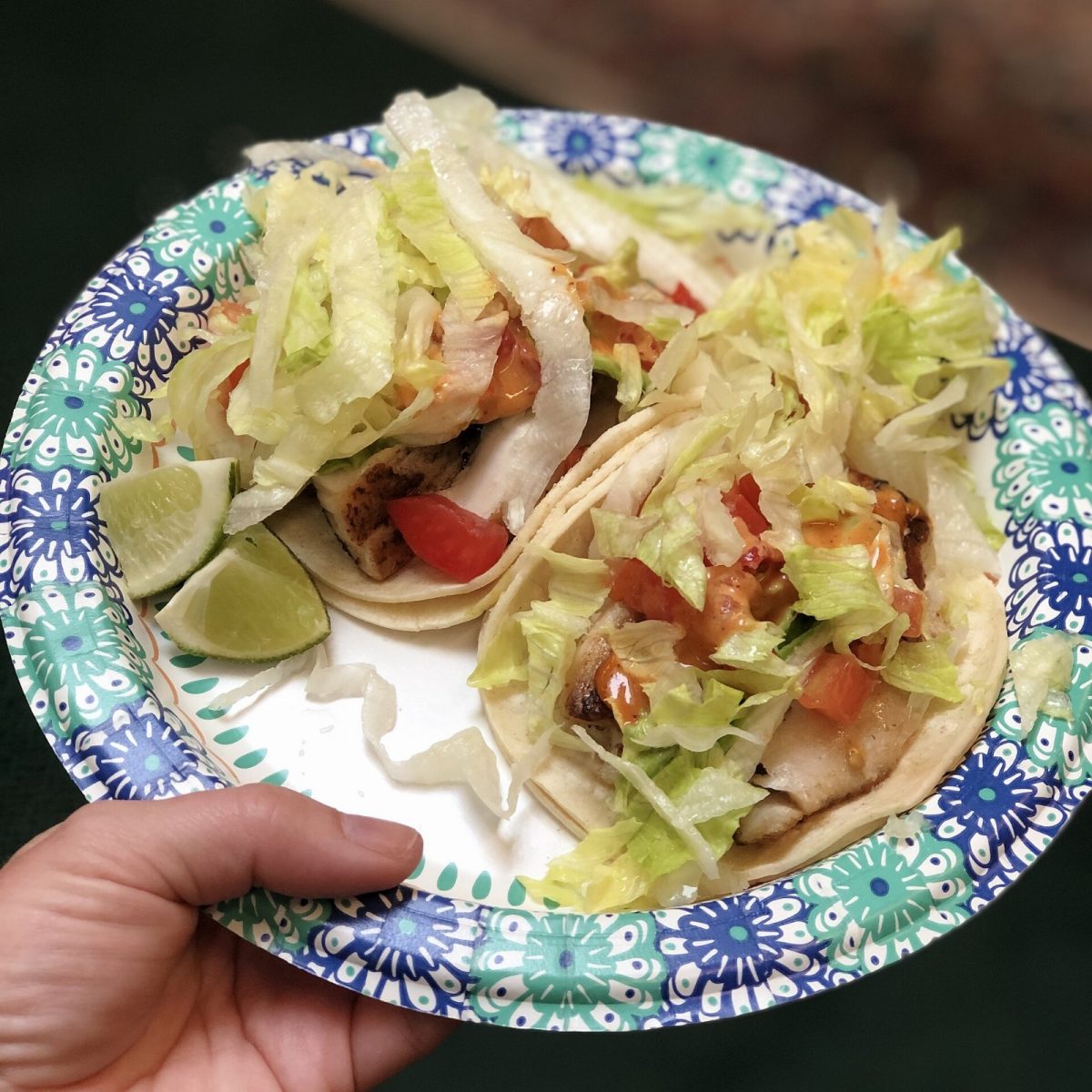 Fish tacos topped with cabbage and pico de gallo (file photo).