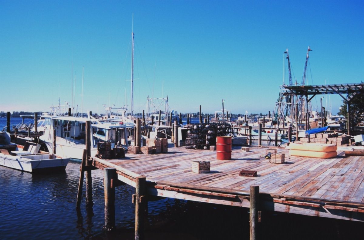 Shrimp and fishing boats at a Florida dock (file photo).