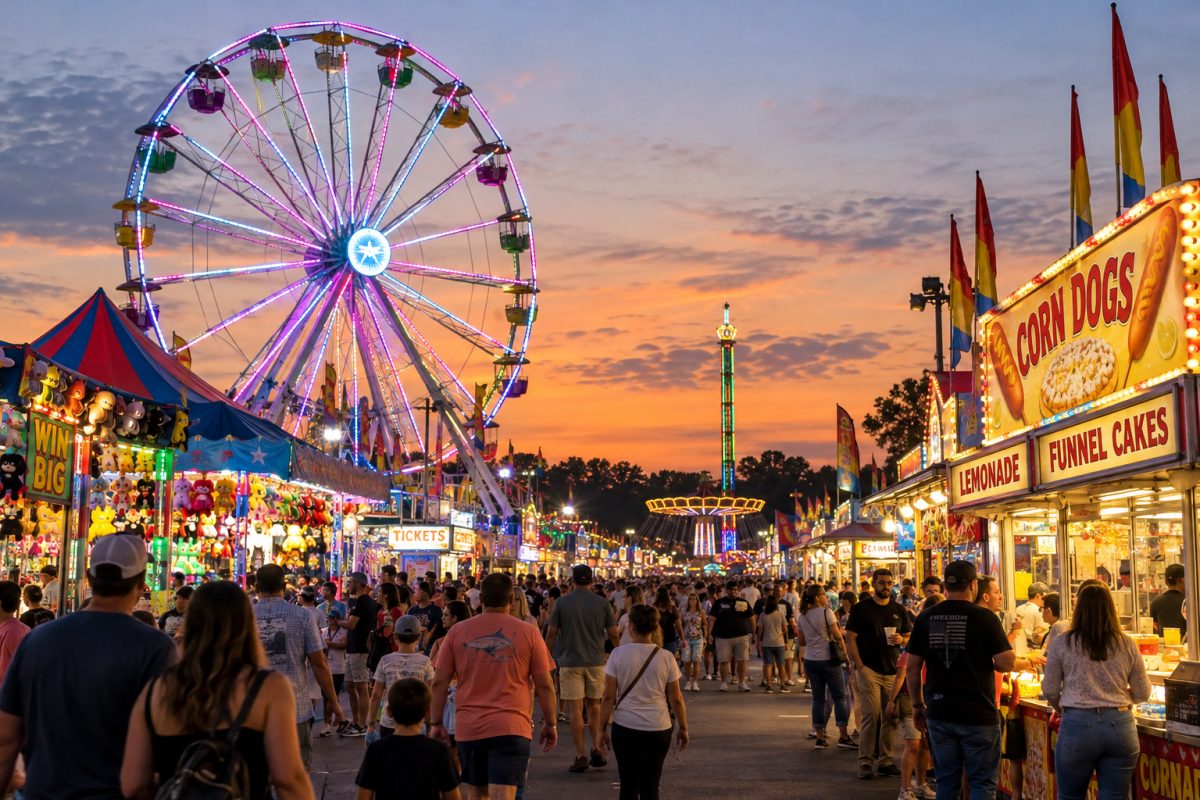 The 2026 Jacksonville Fair runs Nov. 5–15 at 13601 Normandy Blvd. Gate times, $15 admission (or $10 early bird through Nov. 4), the $25 Mega Pass, free Senior and Veterans days, and the full concert lineup.