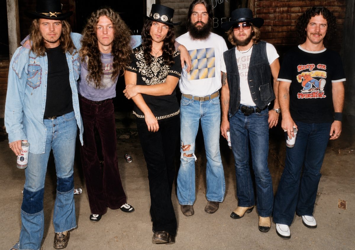 Jacksonville’s legendary Southern rock band Lynyrd Skynyrd, whose music helped define the genre in the 1970s.