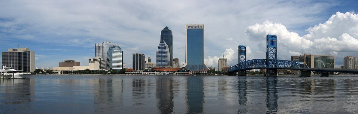 The downtown Jacksonville skyline (file photo).