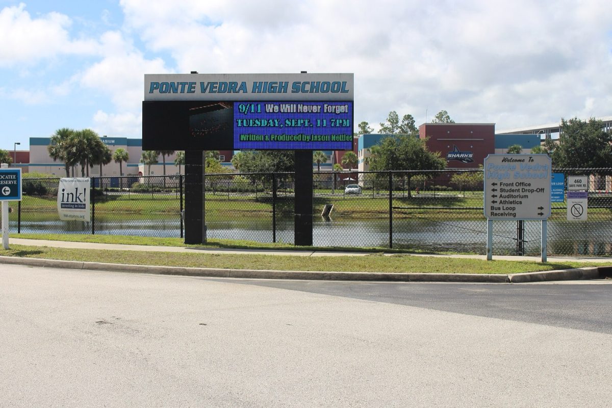 Ponte Vedra High School, one of the 27 St. Johns County Schools of Excellence.