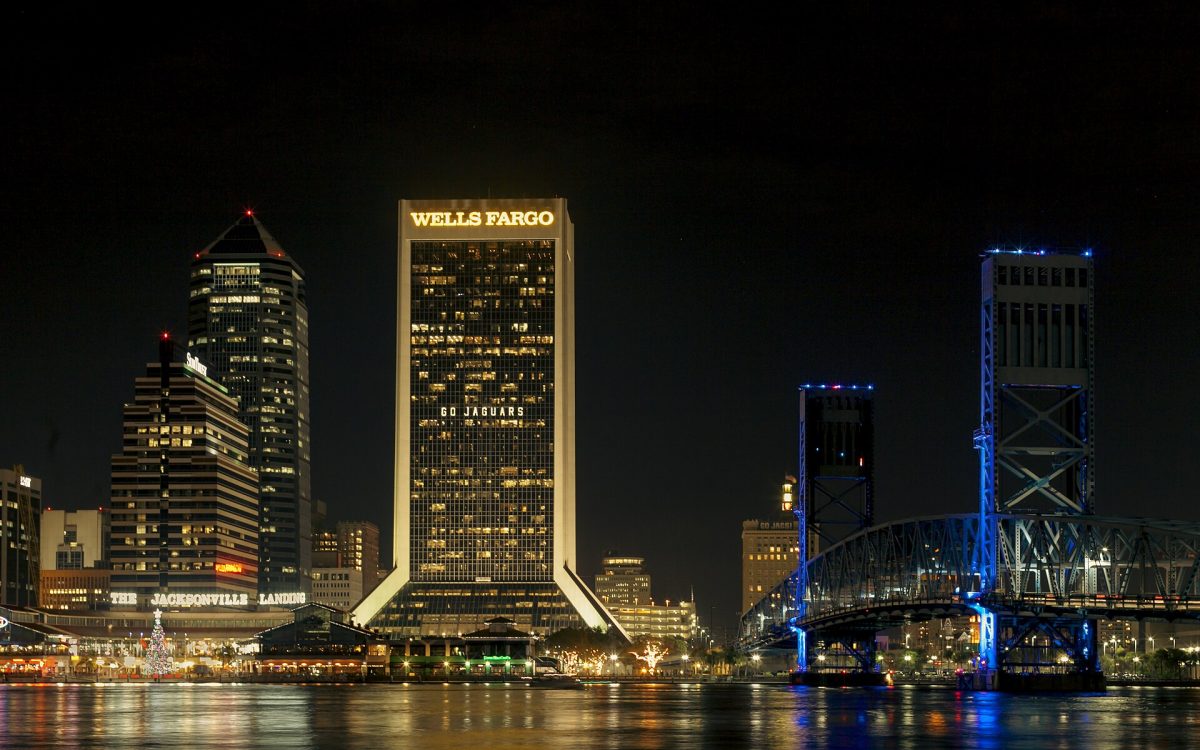 Downtown Jacksonville and the St. Johns River.