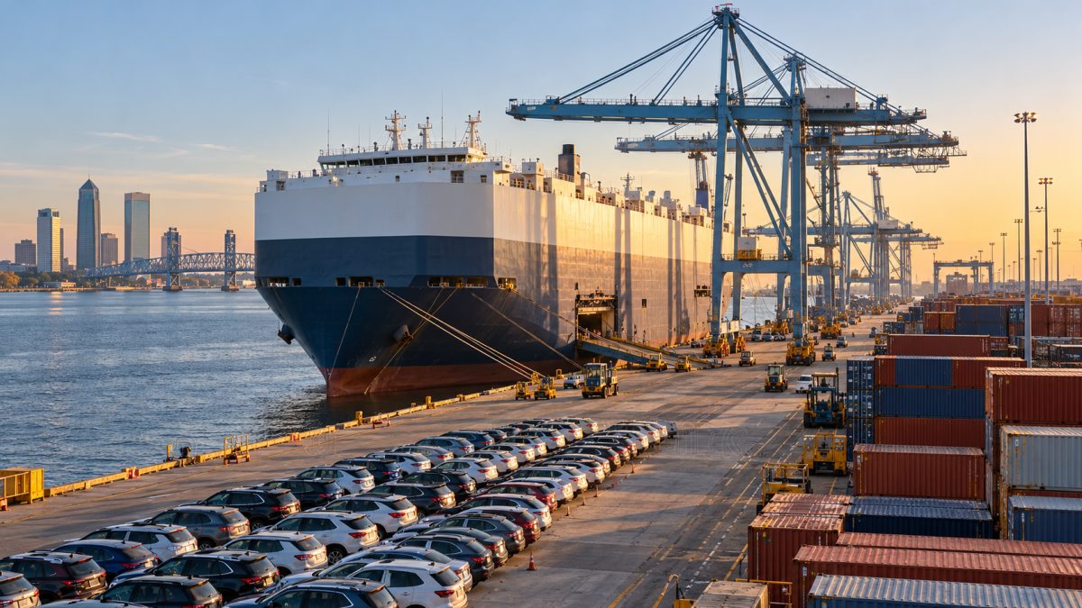 JAXPORT handled 10.23 million tons of cargo and 1.39 million container units in fiscal 2025.