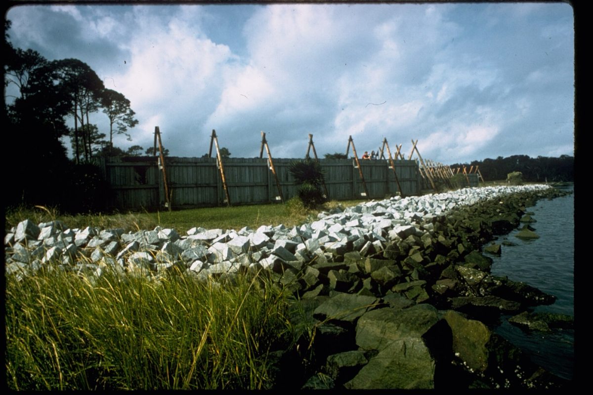The Fort Caroline exhibit, a one-third-scale replica built in 1964, will be relocated to higher ground near the Timucuan Preserve visitor center.