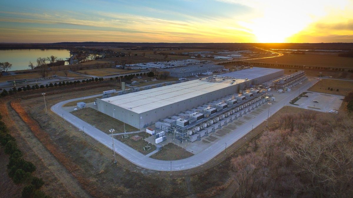 A Google data center in Council Bluffs, Iowa (file photo).
