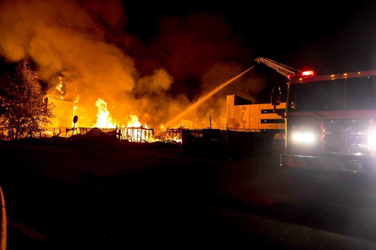 Jacksonville Fire and Rescue crews at a fire in January 2020 (file photo).