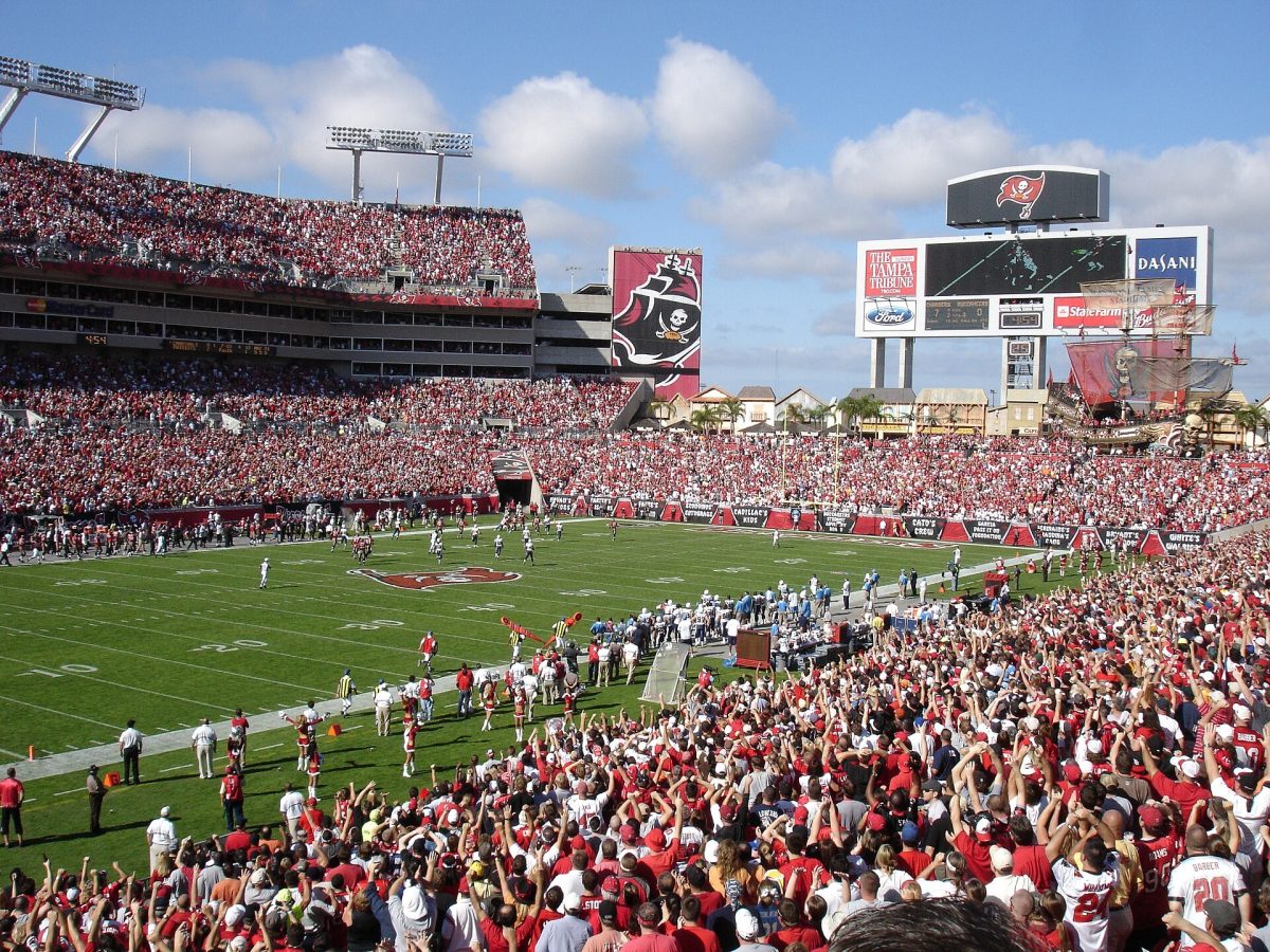 Raymond James Stadium in Tampa, the site of the 2027 Florida-Georgia game.