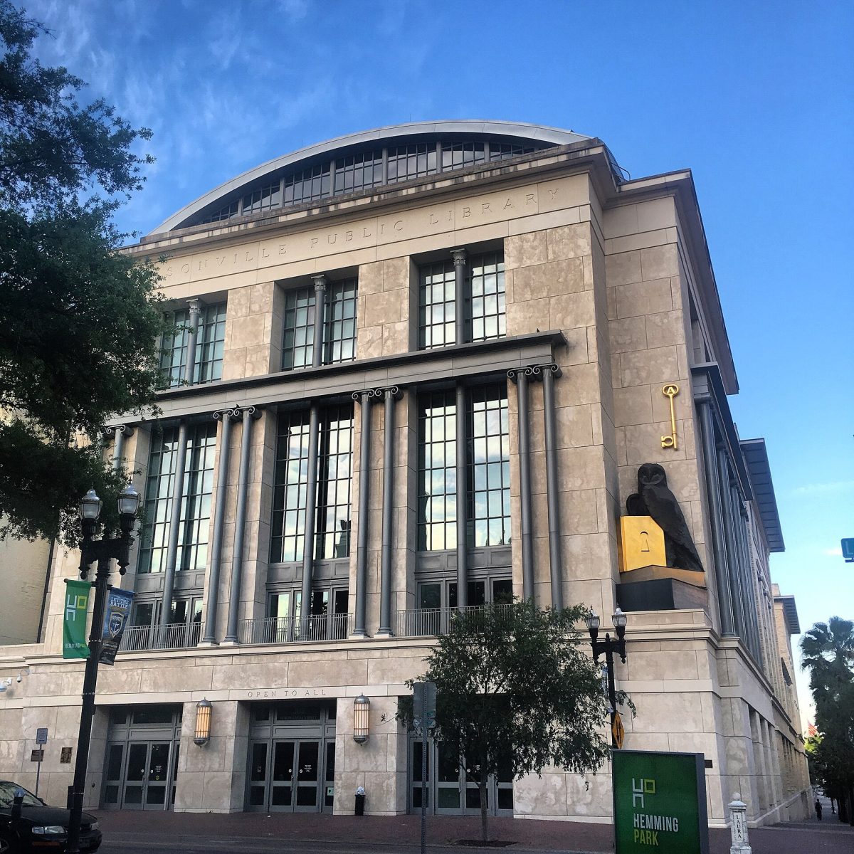 The Main Library in downtown Jacksonville.