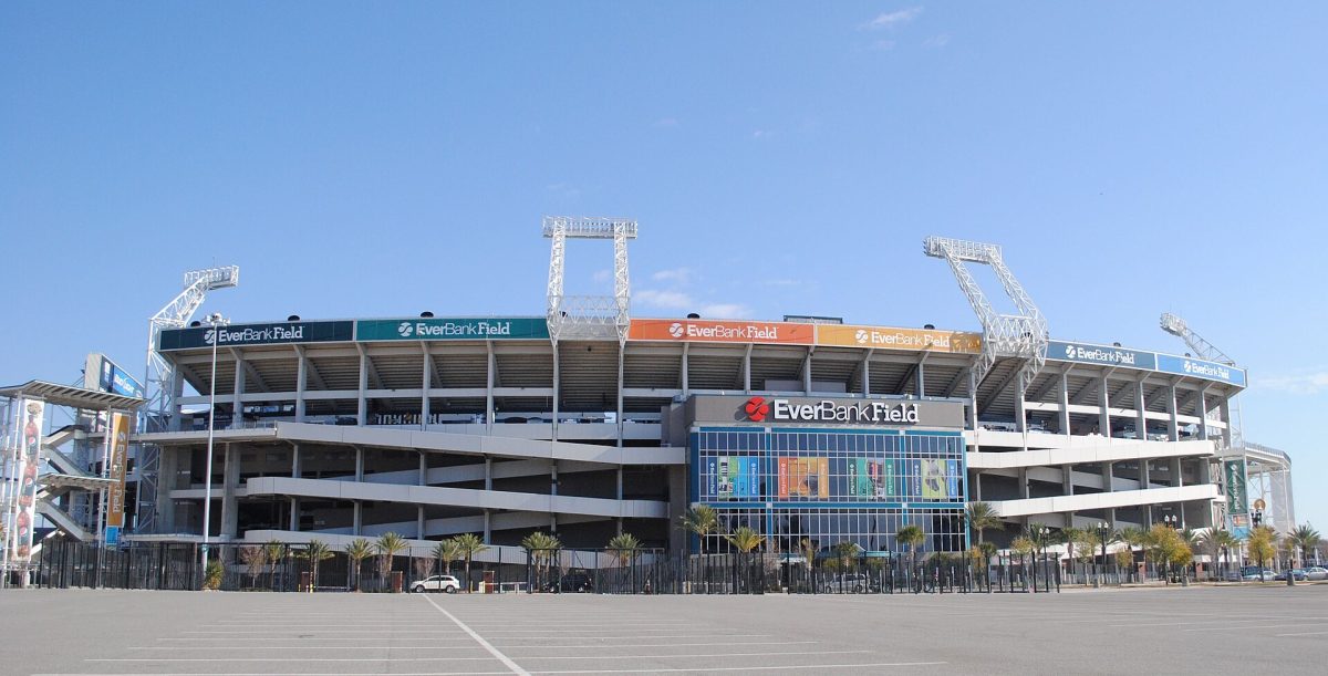 The stadium in 2011, when it was called EverBank Field.