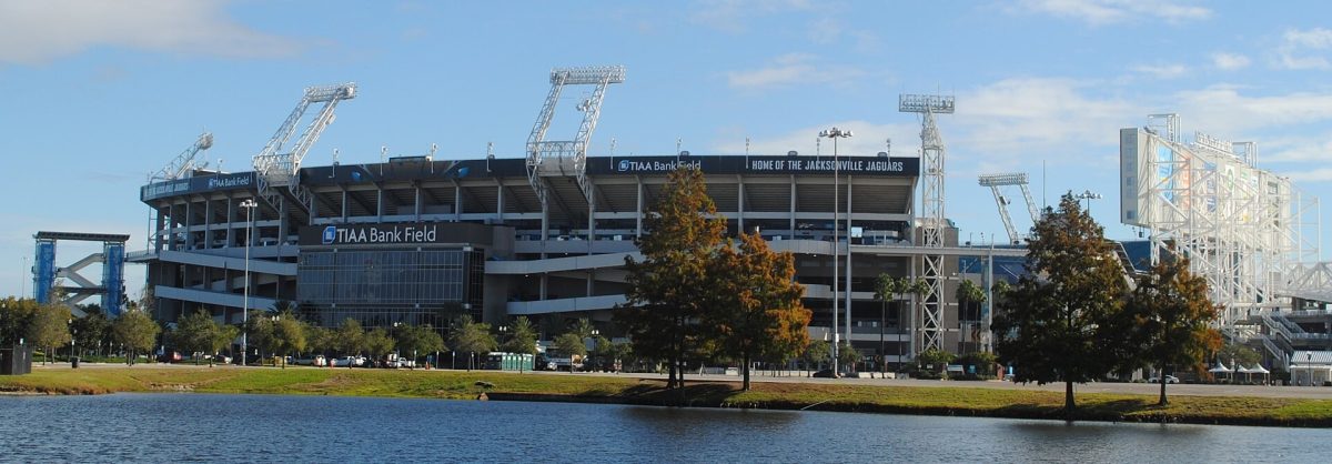 The stadium during its years as TIAA Bank Field.