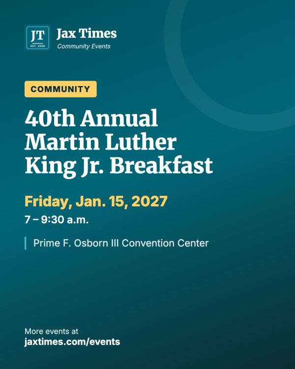 Flyer for 40th Annual Martin Luther King Jr. Breakfast