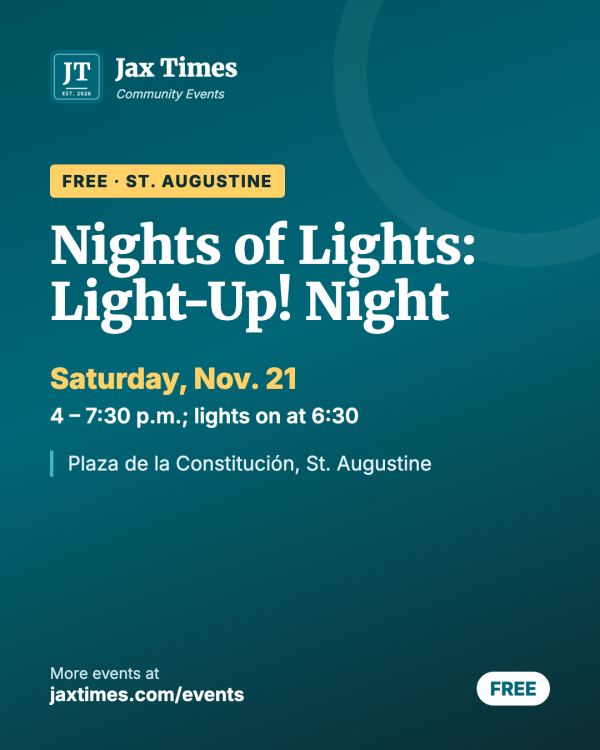 Flyer for Nights of Lights: Light-Up! Night