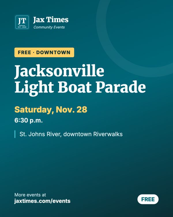 Flyer for Jacksonville Light Boat Parade